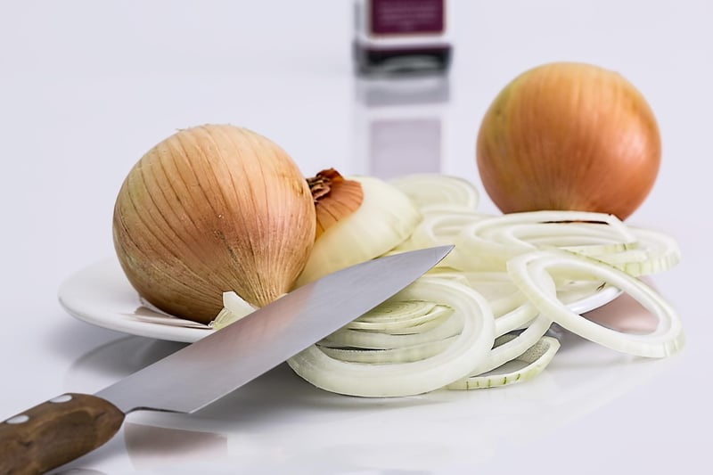 Vegetables and Knife